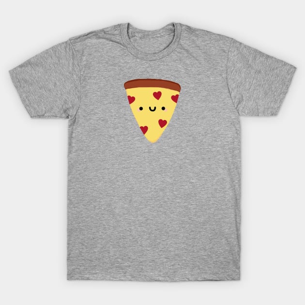 Pizza My Heart T-Shirt by staceyromanart